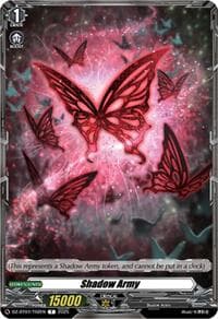 Shadow Army - DZ-BT07: Moon Fangs & Cerulean Blaze - Cardfight Vanguard card