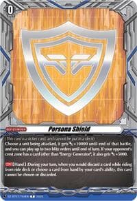 Persona Shield - DZ-BT07: Moon Fangs & Cerulean Blaze - Cardfight Vanguard card