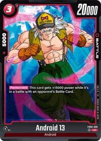 Android 13 - Rivals Clash - Dragon Ball Super: Fusion World card