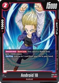 Android 18 - FB06-014 - Rivals Clash - Dragon Ball Super: Fusion World card