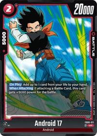 Android 17 - FB06-011 - Rivals Clash - Dragon Ball Super: Fusion World card