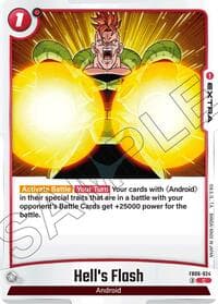 Hell's Flash - Rivals Clash - Dragon Ball Super: Fusion World card