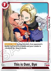 This is Over, Bye - Rivals Clash - Dragon Ball Super: Fusion World card