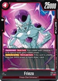 Frieza - Rivals Clash - Dragon Ball Super: Fusion World card