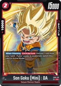 Son Goku (Mini) : DA - FB06-018 - Rivals Clash - Dragon Ball Super: Fusion World card