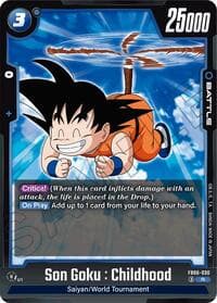 Son Goku : Childhood - Rivals Clash - Dragon Ball Super: Fusion World card