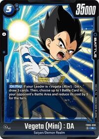 Vegeta (Mini) : DA - FB06-036 - Rivals Clash - Dragon Ball Super: Fusion World card