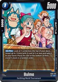 Bulma - Rivals Clash - Dragon Ball Super: Fusion World card