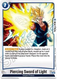 Piercing Sword of Light - Rivals Clash - Dragon Ball Super: Fusion World card