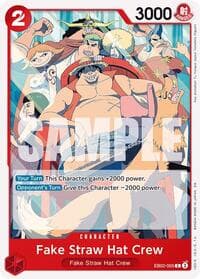 Fake Straw Hat Crew - Extra Booster: Anime 25th Collection - One Piece Card Game card
