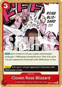 Cloven Rose Blizzard - Extra Booster: Anime 25th Collection - One Piece Card Game card