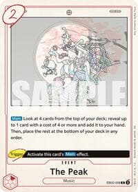 The Peak - Extra Booster: Anime 25th Collection - One Piece Card Game card