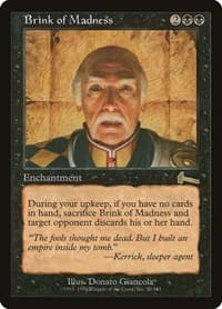 Brink of Madness - Urza's Legacy - Magic: The Gathering card