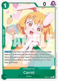 Carrot - Extra Booster: Anime 25th Collection - One Piece Card Game card