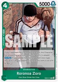 Roronoa Zoro - Extra Booster: Anime 25th Collection - One Piece Card Game card