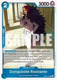 Donquixote Rosinante - Extra Booster: Anime 25th Collection - One Piece Card Game card