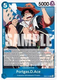 Portgas.D.Ace - Extra Booster: Anime 25th Collection - One Piece Card Game card