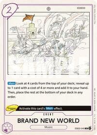 BRAND NEW WORLD - Extra Booster: Anime 25th Collection - One Piece Card Game card