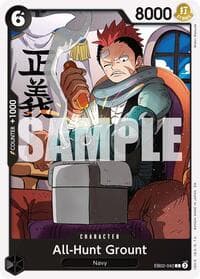 All-Hunt Grount - Extra Booster: Anime 25th Collection - One Piece Card Game card