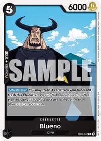Blueno - Extra Booster: Anime 25th Collection - One Piece Card Game card