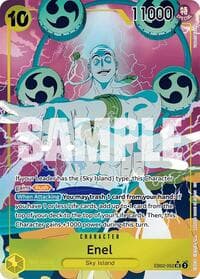 Enel (Alternate Art) - Extra Booster: Anime 25th Collection - One Piece Card Game card