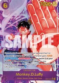 Monkey.D.Luffy (061) (Alternate Art) - Extra Booster: Anime 25th Collection - One Piece Card Game card