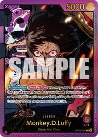 Monkey.D.Luffy (SP) - Extra Booster: Anime 25th Collection - One Piece Card Game card