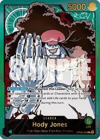 Hody Jones (SP) - Extra Booster: Anime 25th Collection - One Piece Card Game card