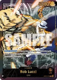 Rob Lucci (SP) - Extra Booster: Anime 25th Collection - One Piece Card Game card