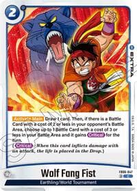 Wolf Fang Fist - Rivals Clash - Dragon Ball Super: Fusion World card