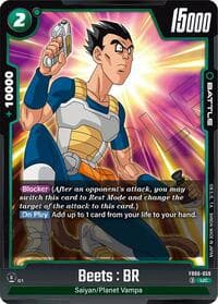 Beets : BR - Rivals Clash - Dragon Ball Super: Fusion World card