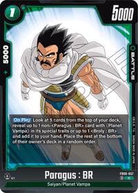 Paragus : BR - FB06-057 - Rivals Clash - Dragon Ball Super: Fusion World card