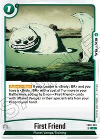 First Friend - Rivals Clash - Dragon Ball Super: Fusion World card