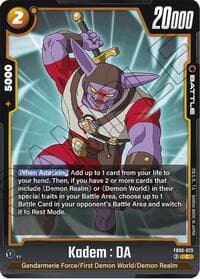 Kadem : DA - Rivals Clash - Dragon Ball Super: Fusion World card
