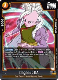Degesu : DA - Rivals Clash - Dragon Ball Super: Fusion World card