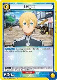Eugeo (004) - UE07BT: Sword Art Online - Union Arena card