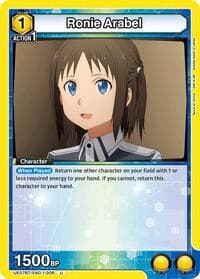 Ronie Arabel - UE07BT: Sword Art Online - Union Arena card
