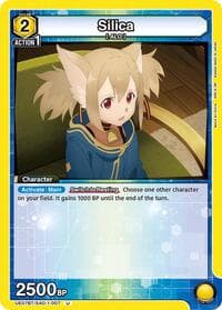 Silica (007) - UE07BT: Sword Art Online - Union Arena card