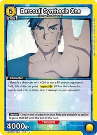Bercouli Synthesis One - UE07BT: Sword Art Online - Union Arena card