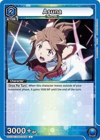 Asuna (036) - UE07BT: Sword Art Online - Union Arena card