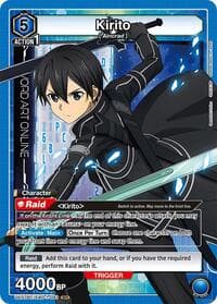 Kirito (041) - UE07BT: Sword Art Online - Union Arena card