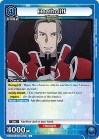 Heathcliff - UE07BT: Sword Art Online - Union Arena card