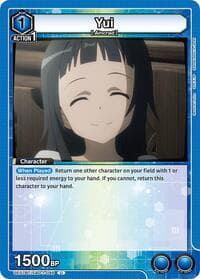 Yui (046) - UE07BT: Sword Art Online - Union Arena card
