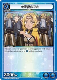 Alicia Rue - UE07BT: Sword Art Online - Union Arena card