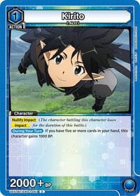 Kirito (051) - UE07BT: Sword Art Online - Union Arena card