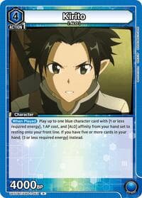 Kirito (053) - UE07BT: Sword Art Online - Union Arena card