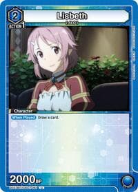 Lisbeth (061) - UE07BT: Sword Art Online - Union Arena card