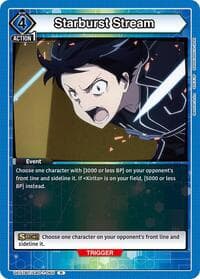 Starburst Stream - UE07BT: Sword Art Online - Union Arena card