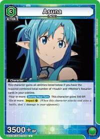 Asuna (070) - UE07BT: Sword Art Online - Union Arena card