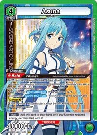Asuna (071) - UE07BT: Sword Art Online - Union Arena card